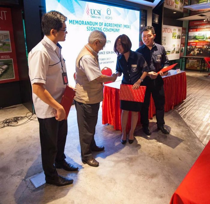 The Signing of MOA with UCSI University