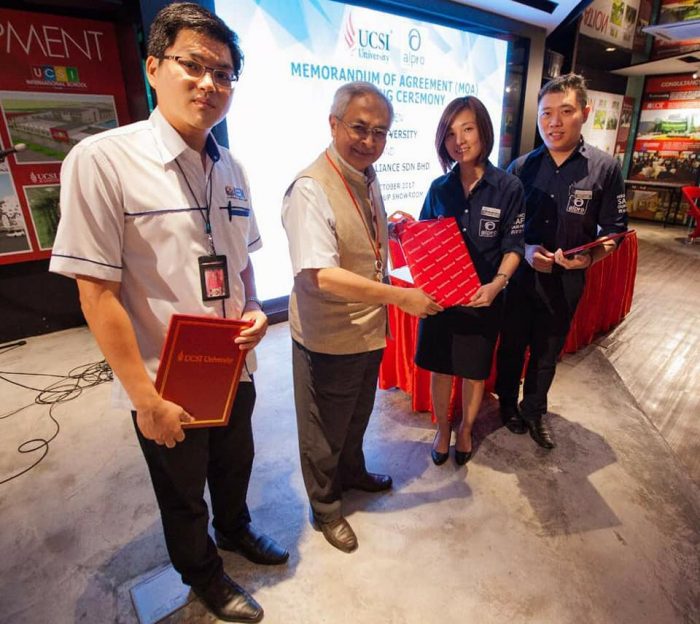 The Signing of MOA with UCSI University